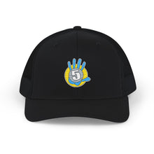 Load image into Gallery viewer, Embroidered High 5 Snapback Trucker Cap