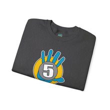 Load image into Gallery viewer, High Five Crewneck Sweatshirt — Colorful Hand Graphic Pullover