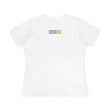 Load image into Gallery viewer, High Five Graphic Tee — Retro Hand Logo Women’s Cotton T‑Shirt
