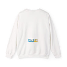 Load image into Gallery viewer, High Five Crewneck Sweatshirt — Colorful Hand Graphic Pullover
