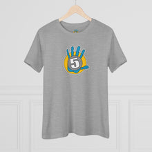 Load image into Gallery viewer, High Five Graphic Tee — Retro Hand Logo Women’s Cotton T‑Shirt
