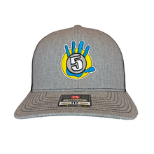 Load image into Gallery viewer, Gray Trucker Hat with Black Mesh and OG Logo
