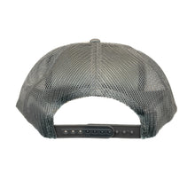 Load image into Gallery viewer, Gray Foam Trucker with White Logo
