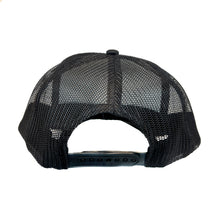 Load image into Gallery viewer, Black Foam Trucker with White Logo
