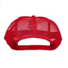 Load image into Gallery viewer, Red Foam Trucker with Stripes Logo
