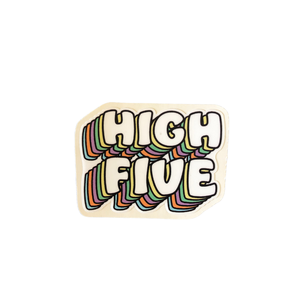 High 5 Vibes Sticker