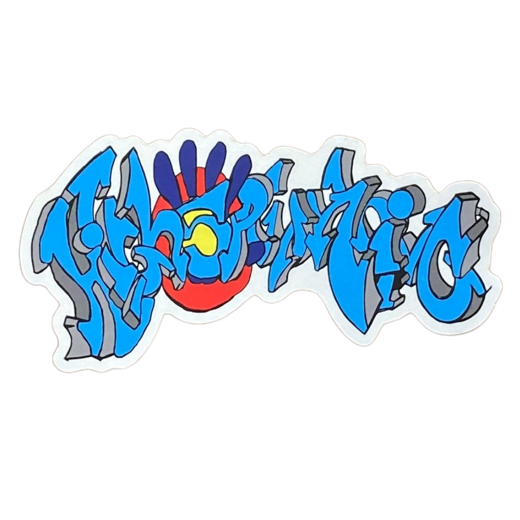 High 5 Graffiti Sticker
