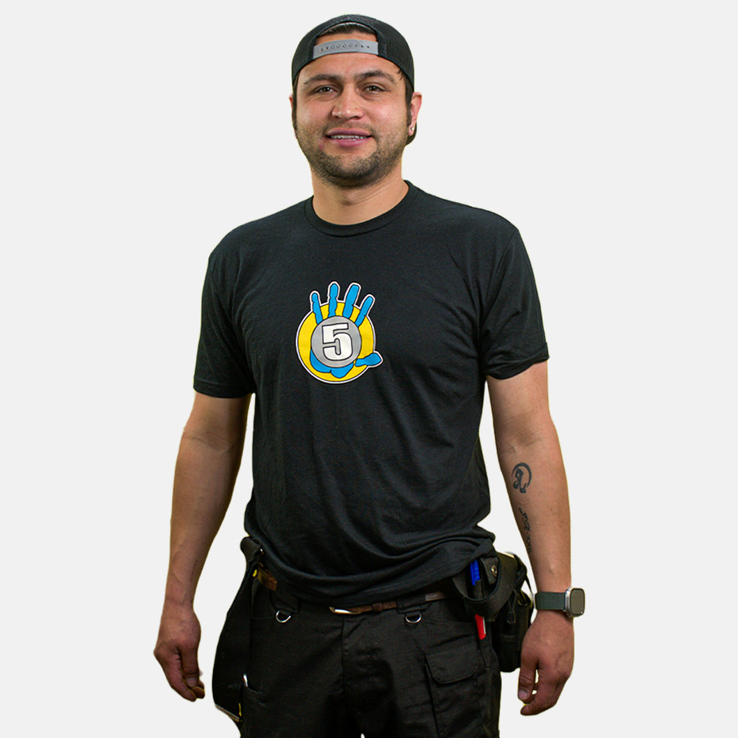High 5 Original Black T-Shirt