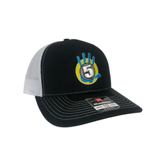 Load image into Gallery viewer, High 5 OG Curved Bill Hat (black/white)
